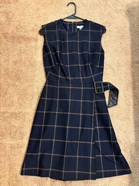 Calvin Klein Plaid Dress